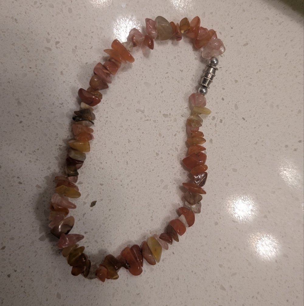 Natural Stone Beaded Bracelet